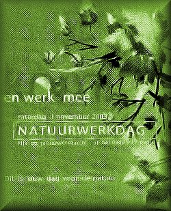 Natuurwerkdag Affiche