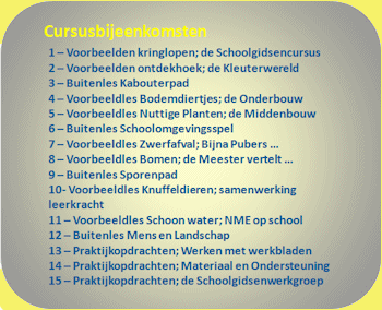 Cursusbijeenkomsten